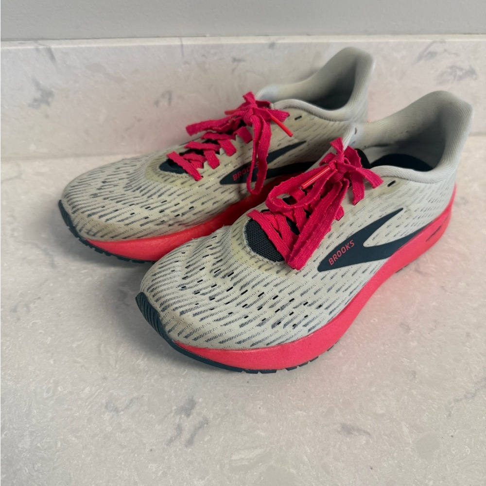 Brooks Women's Running Shoes - Gray and Pink